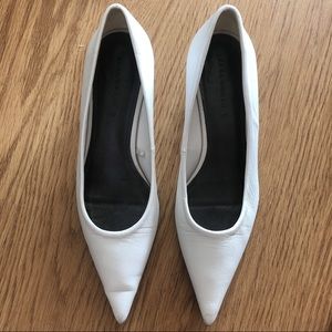 Zara leather pumps